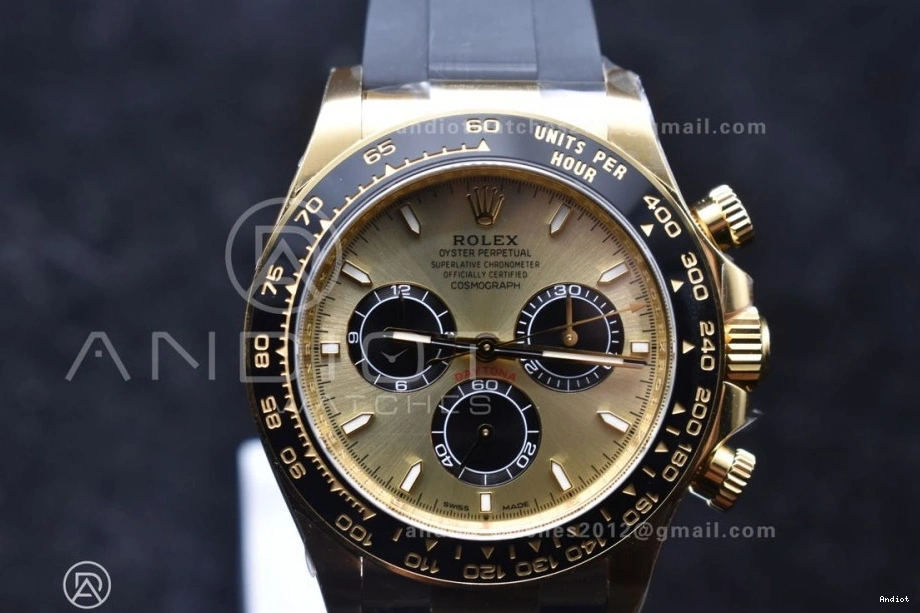 Edition Oysterflex 126518 2023 on YG Strap 1:1 Dial SH4131 Clean Daytona Best 0506